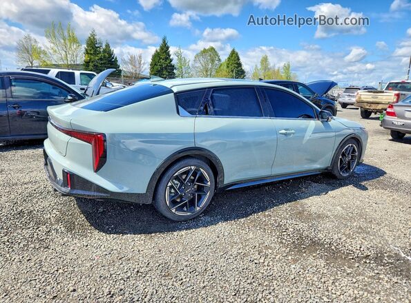 3KPFW4DE1SE166902 2025 KIA K4 Бирюзовый Задняя правая четверть