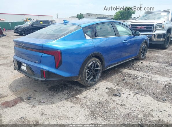 3KPFW4DE2SE072480 2025 KIA K4 Blue Задня права чверть