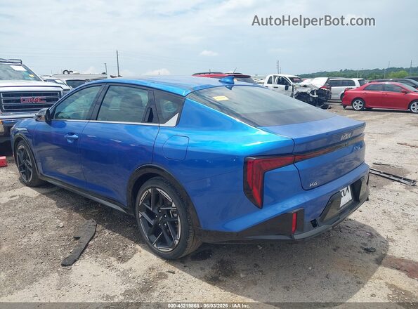 3KPFW4DE2SE072480 2025 KIA K4 Blue Задня ліва чверть