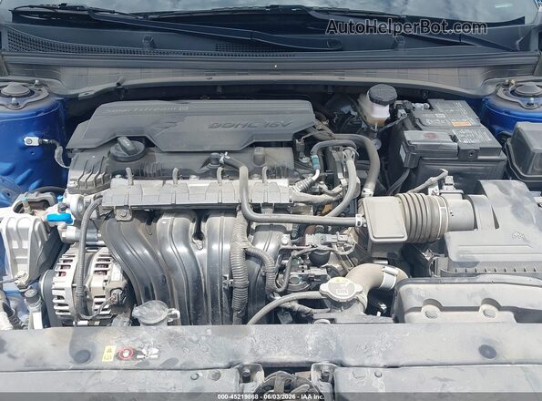 3KPFW4DE2SE072480 2025 KIA K4 Blue Вид ззаду