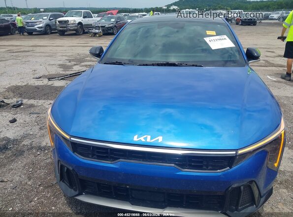 3KPFW4DE2SE072480 2025 KIA K4 Blue Вид щитка приладів
