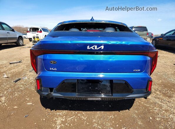 3KPFW4DE2SE183417 2025 KIA K4 Blue Rear view