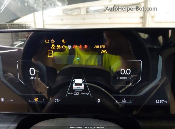 3KPFW4DE4SE185430 2025 KIA K4 Black Հետևի նստատեղերի տեսք