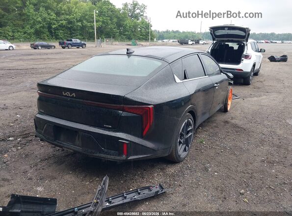 3KPFW4DE5SE040896 2025 KIA K4 Black უკანა მარჯვენა