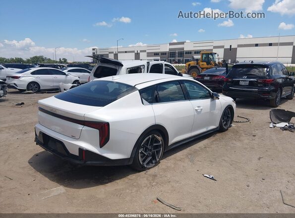 3KPFW4DE8SE248805 2025 KIA K4 White უკანა მარჯვენა