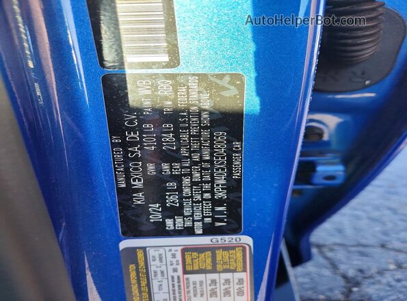 3KPFW4DEXSE048069 2025 KIA K4 Blue 