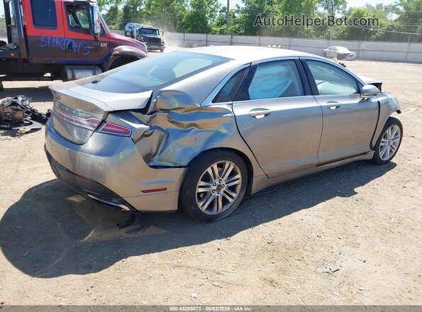 3LN6L2G92GR602339 2016 LINCOLN MKZ Бежевый Задняя правая четверть