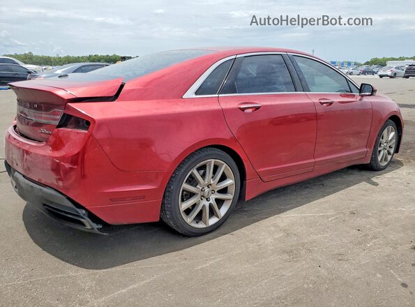 3LN6L2G92GR633798 2016 LINCOLN MKZ Red 
