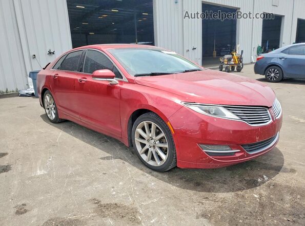 3LN6L2G92GR633798 2016 LINCOLN MKZ Red 