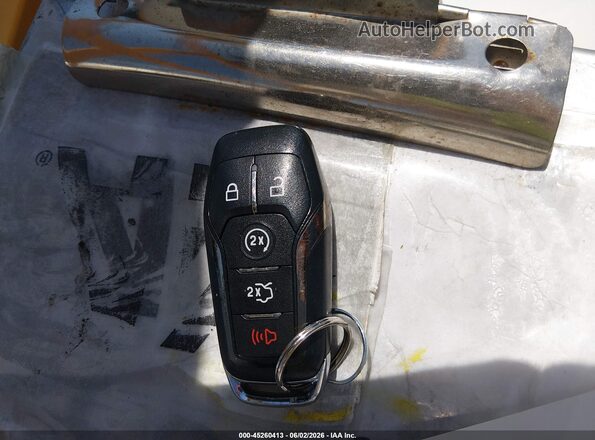 3LN6L2G95GR612542 2016 LINCOLN MKZ White Առջևի վահանակի տեսք