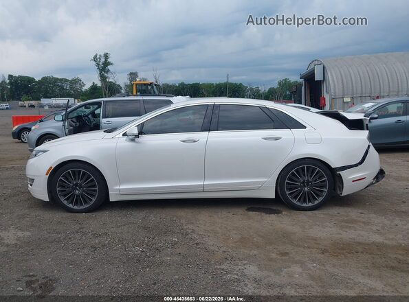 3LN6L2G96GR615949 2016 LINCOLN MKZ White Панорамний вид салону 360°
