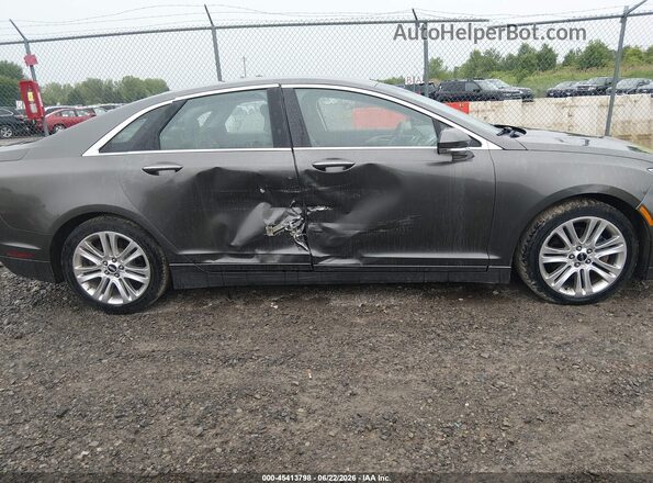 3LN6L2G96GR622965 2016 LINCOLN MKZ Серый Вид задней части салона