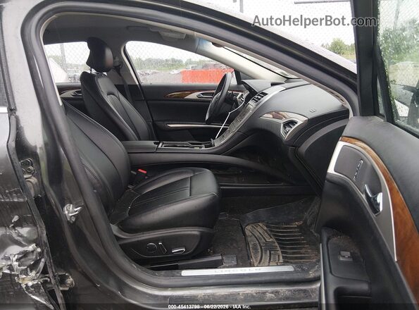 3LN6L2G96GR622965 2016 LINCOLN MKZ Серый Вид салона спереди