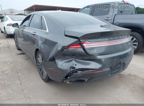 3LN6L2G9XGR620779 2016 LINCOLN MKZ Серый Задняя левая четверть
