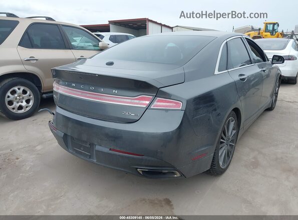 3LN6L2G9XGR620779 2016 LINCOLN MKZ Серый Задняя правая четверть