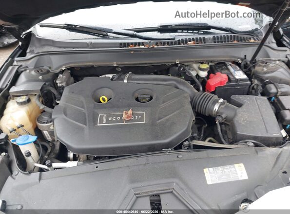 3LN6L2J90GR628608 2016 LINCOLN MKZ Black Widok z tyłu