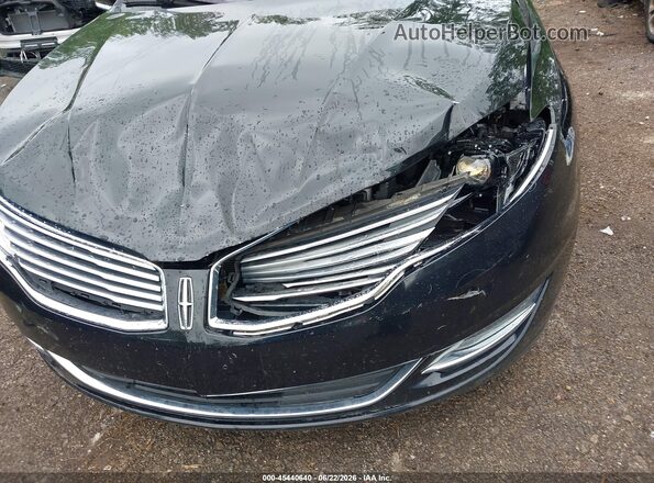 3LN6L2J90GR628608 2016 LINCOLN MKZ Black Widok z przodu