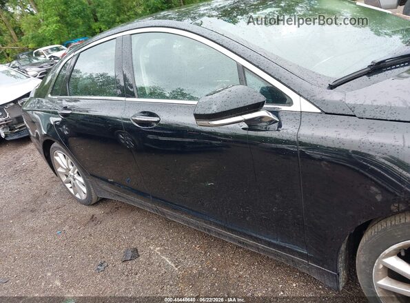 3LN6L2J90GR628608 2016 LINCOLN MKZ Black Widok wnętrza z tyłu