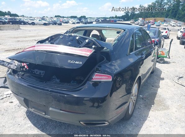 3LN6L2J91GR630089 2016 LINCOLN MKZ Black უკანა მარჯვენა