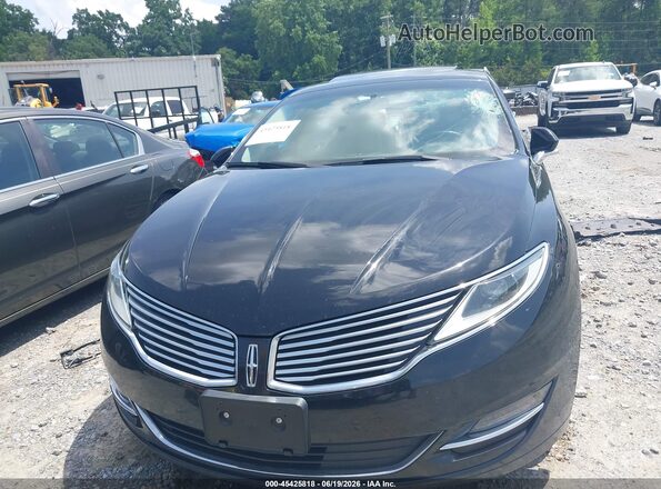 3LN6L2J91GR630089 2016 LINCOLN MKZ Black ხელსაწყოთა პანელის ხედი