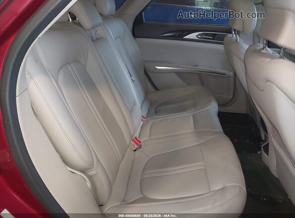 3LN6L2J95GR618513 2016 LINCOLN MKZ Red VIN կոդի պիտակի տեսք