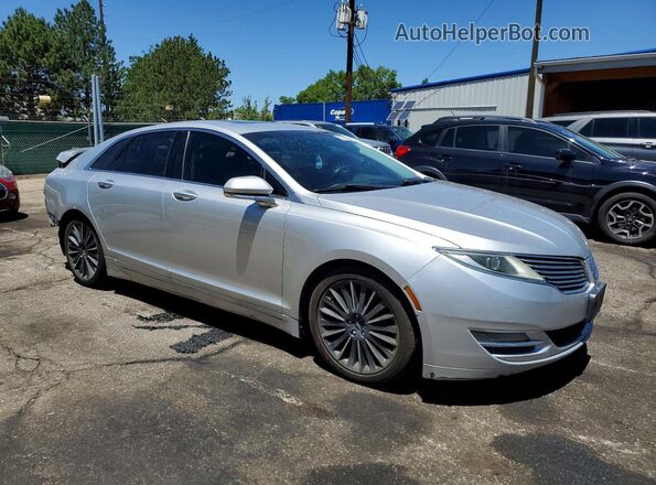 3LN6L2LU0GR629520 2016 LINCOLN MKZ Silver 