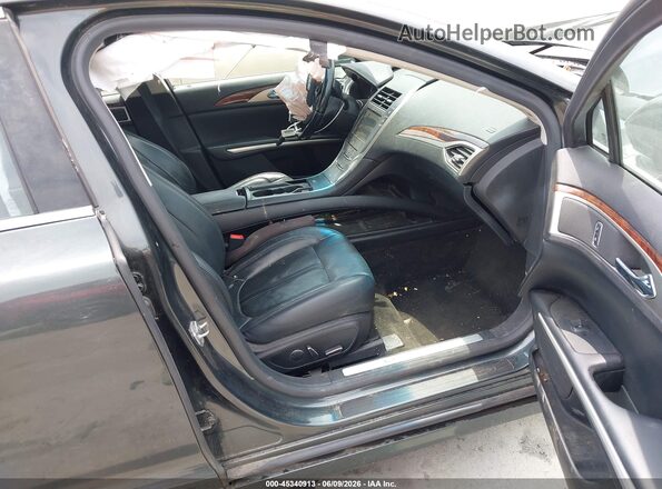 3LN6L2LU1GR601967 2016 LINCOLN MKZ HYBRID Green Widok wnętrza z przodu