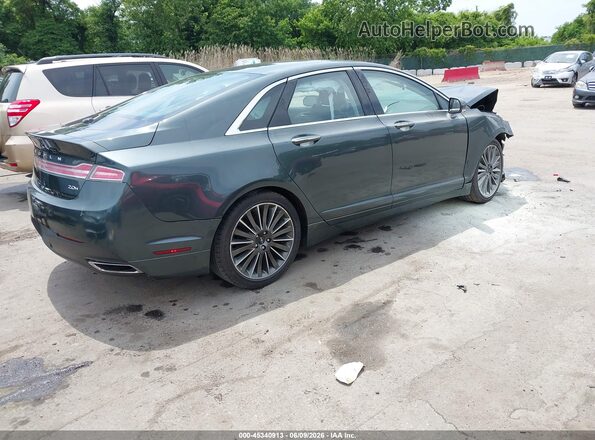 3LN6L2LU1GR601967 2016 LINCOLN MKZ HYBRID Green Tył prawy