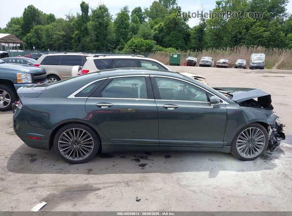 3LN6L2LU1GR601967 2016 LINCOLN MKZ HYBRID Green Widok wnętrza 360 stopni