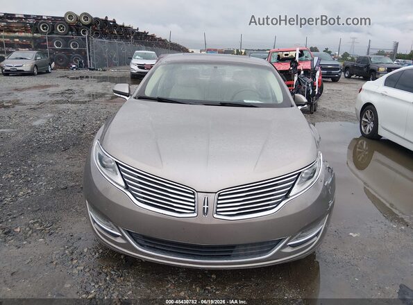 3LN6L2LU3GR601503 2016 LINCOLN MKZ HYBRID Beige Սարքավորումների վահանակի տեսք