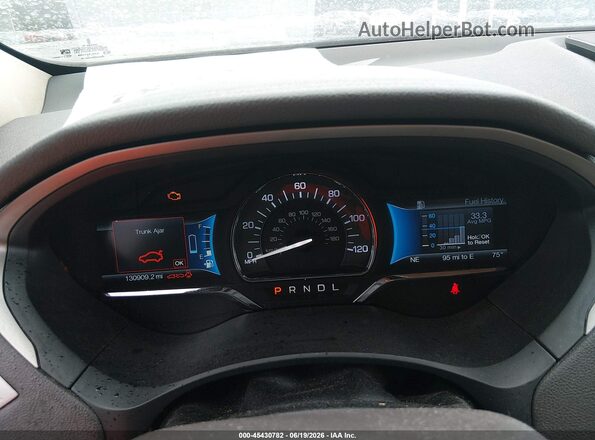 3LN6L2LU3GR601503 2016 LINCOLN MKZ HYBRID Beige Հետևի նստատեղերի տեսք