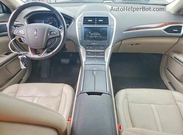 3LN6L2LU3GR633660 2016 LINCOLN MKZ White Vista del salpicadero