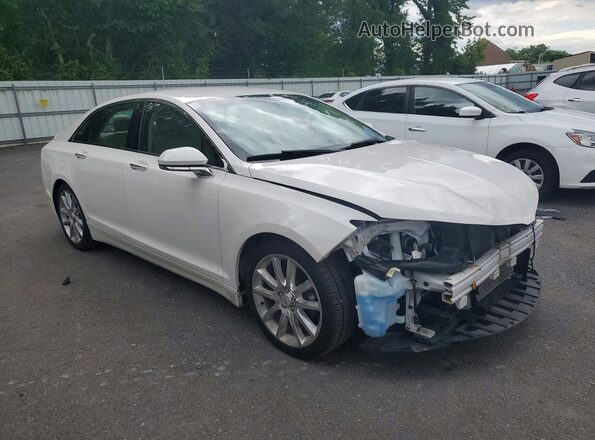 3LN6L2LU3GR633660 2016 LINCOLN MKZ White Delantero derecho