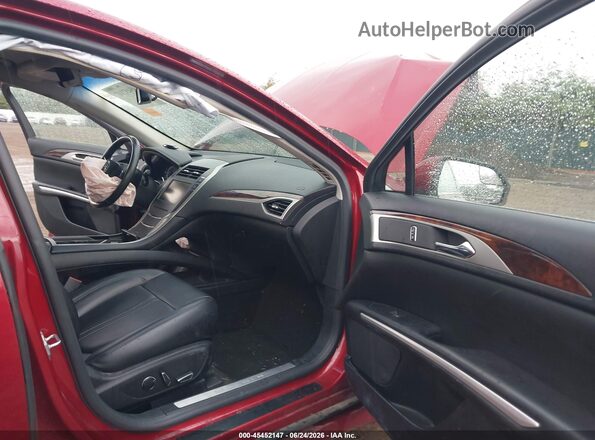 3LN6L2LU3GR634193 2016 LINCOLN MKZ HYBRID Red Սալոնի դիմացի տեսք
