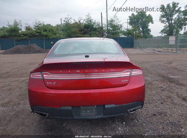 3LN6L2LU3GR634193 2016 LINCOLN MKZ HYBRID Red 