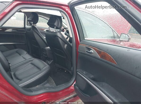 3LN6L2LU3GR634193 2016 LINCOLN MKZ HYBRID Red VIN կոդի պիտակի տեսք