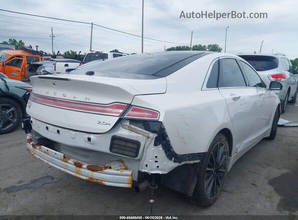 3LN6L2LU5GR602748 2016 LINCOLN MKZ HYBRID White Rear right