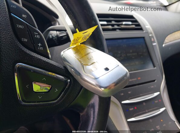 3LN6L2LU6GR630297 2016 LINCOLN MKZ HYBRID White Вид панелі приладів
