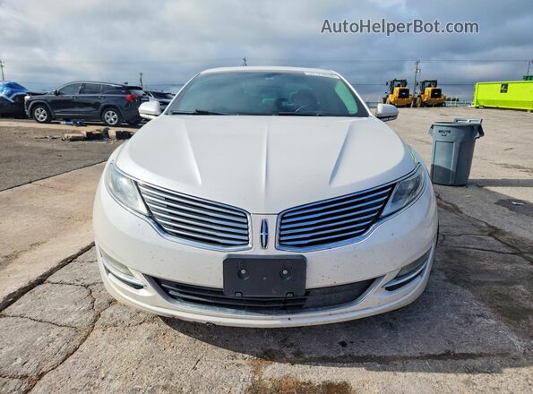 3LN6L2LU7GR624959 2016 LINCOLN MKZ White Դիմացի տեսք