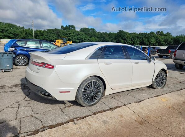 3LN6L2LU7GR624959 2016 LINCOLN MKZ White Հետևի աջ