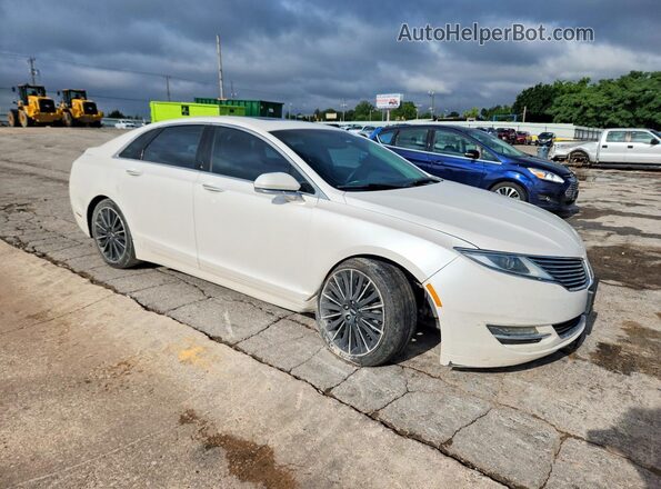 3LN6L2LU7GR624959 2016 LINCOLN MKZ White Առջևի աջ