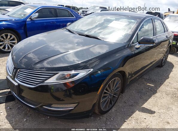 3LN6L2LU9GR611310 2016 LINCOLN MKZ HYBRID Черный Передняя левая четверть
