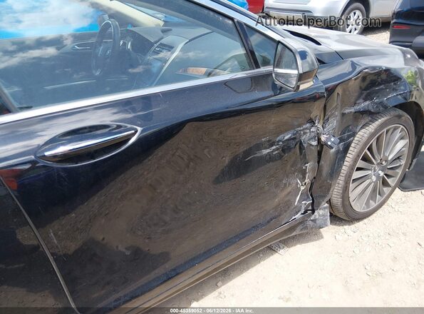 3LN6L2LU9GR611310 2016 LINCOLN MKZ HYBRID Черный Вид спереди