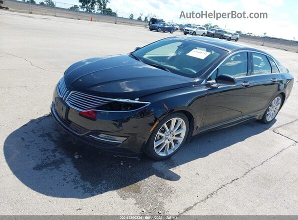 3LN6L2LUXGR606763 2016 LINCOLN MKZ HYBRID Black Front left