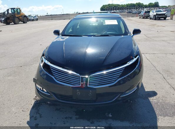 3LN6L2LUXGR606763 2016 LINCOLN MKZ HYBRID Black Front view