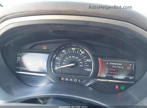 3LN6L2LUXGR606763 2016 LINCOLN MKZ HYBRID Black Rear seats view