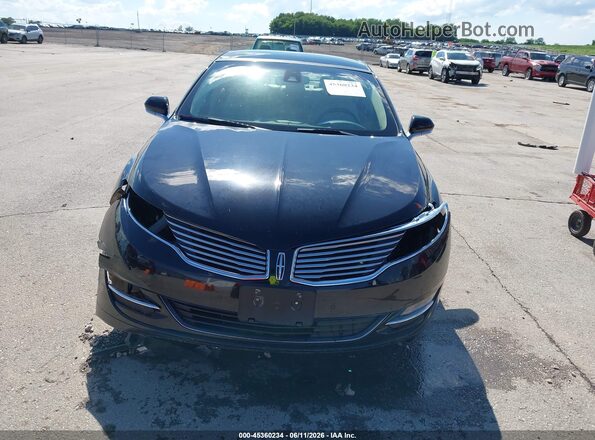 3LN6L2LUXGR606763 2016 LINCOLN MKZ HYBRID Black Rear interior view