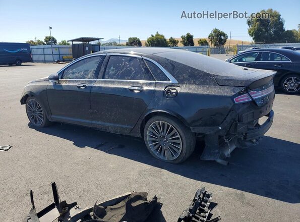 3LN6L2LUXGR611235 2016 LINCOLN MKZ Black Задня ліва чверть