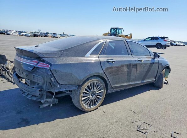 3LN6L2LUXGR611235 2016 LINCOLN MKZ Black Задня права чверть
