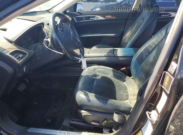 3LN6L2LUXGR611235 2016 LINCOLN MKZ Black Вид салону спереду